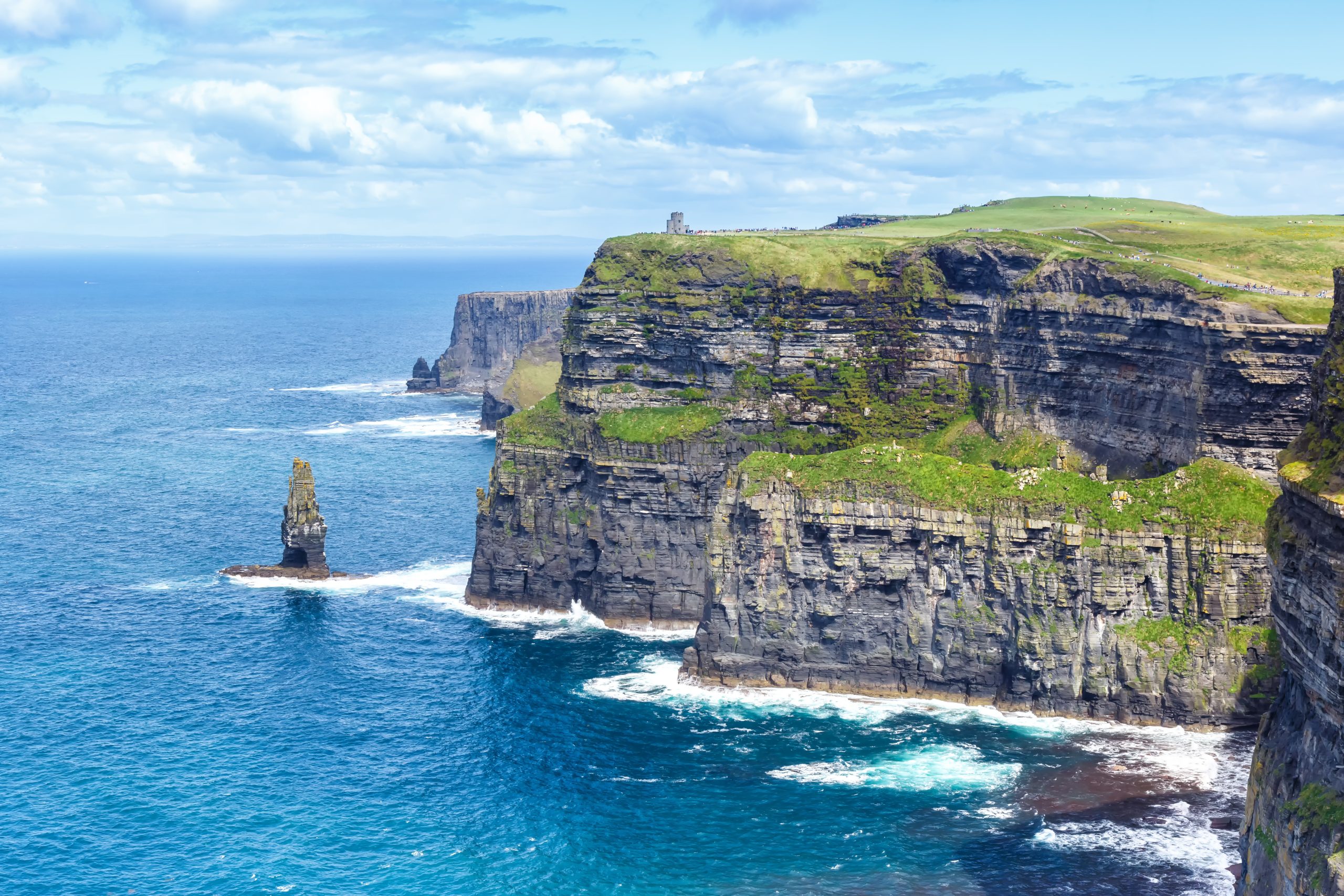 Cliffs of Moher Ireland travel traveling Atlantic Ocean sea nature