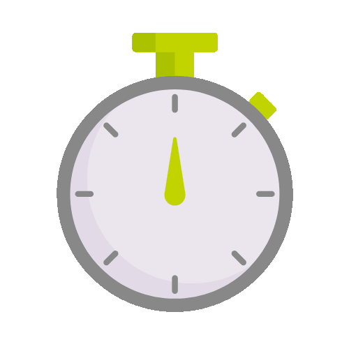 clock icon to show that in strategic outreach, timing is everthing