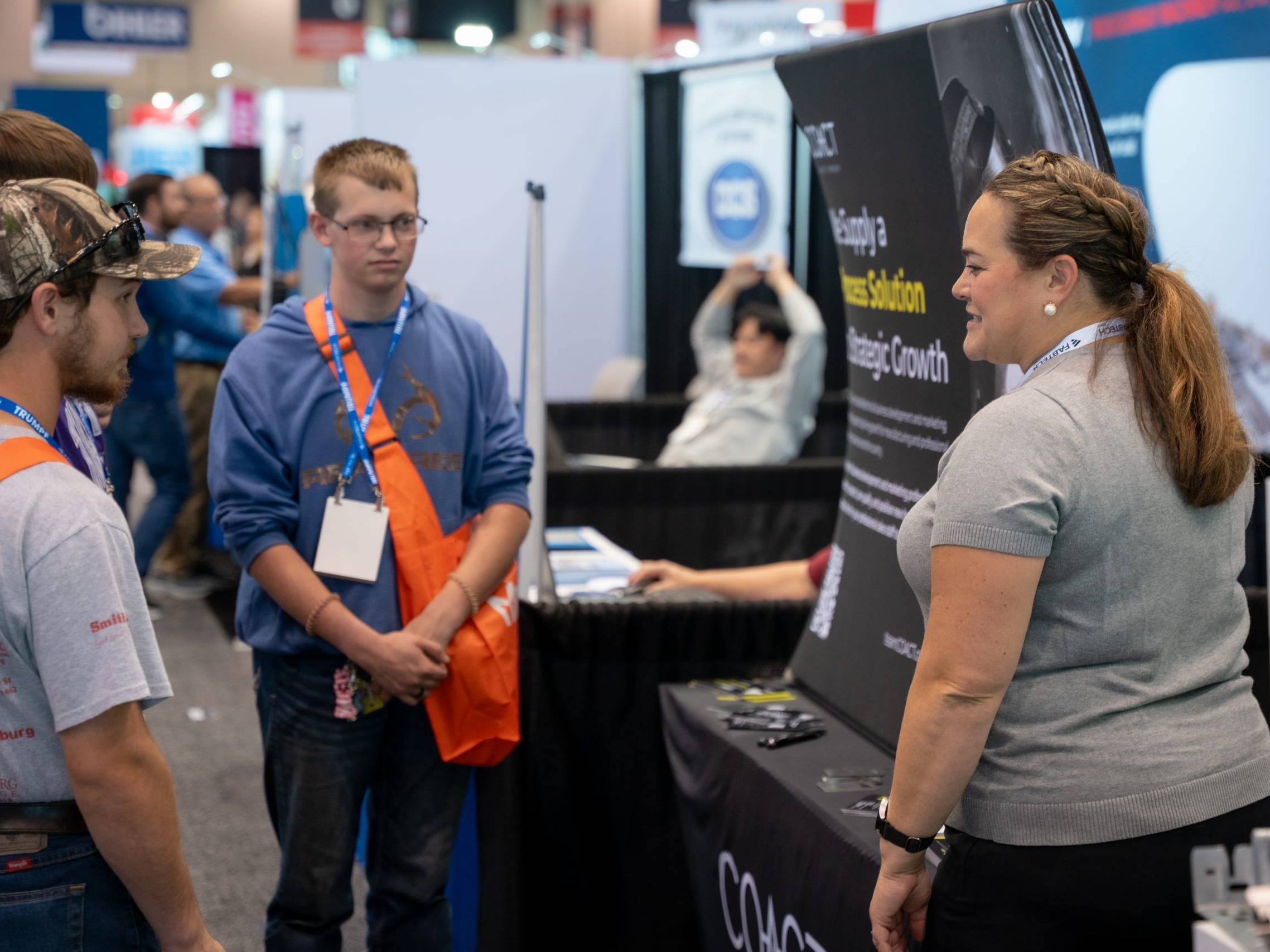 COACT business development booth