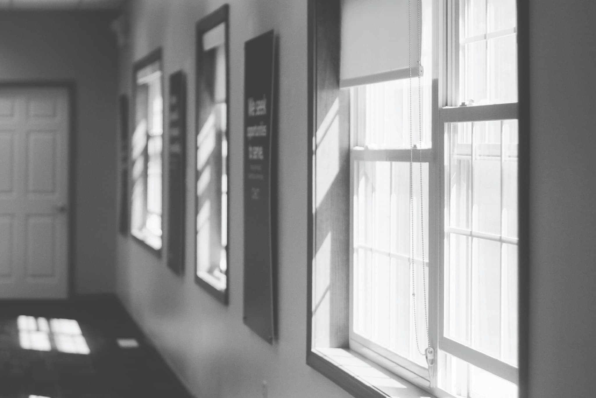 business development and growth hallway